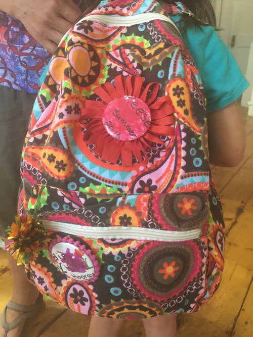 diy personalized backpack