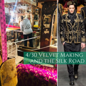 Velvet making and the silk road