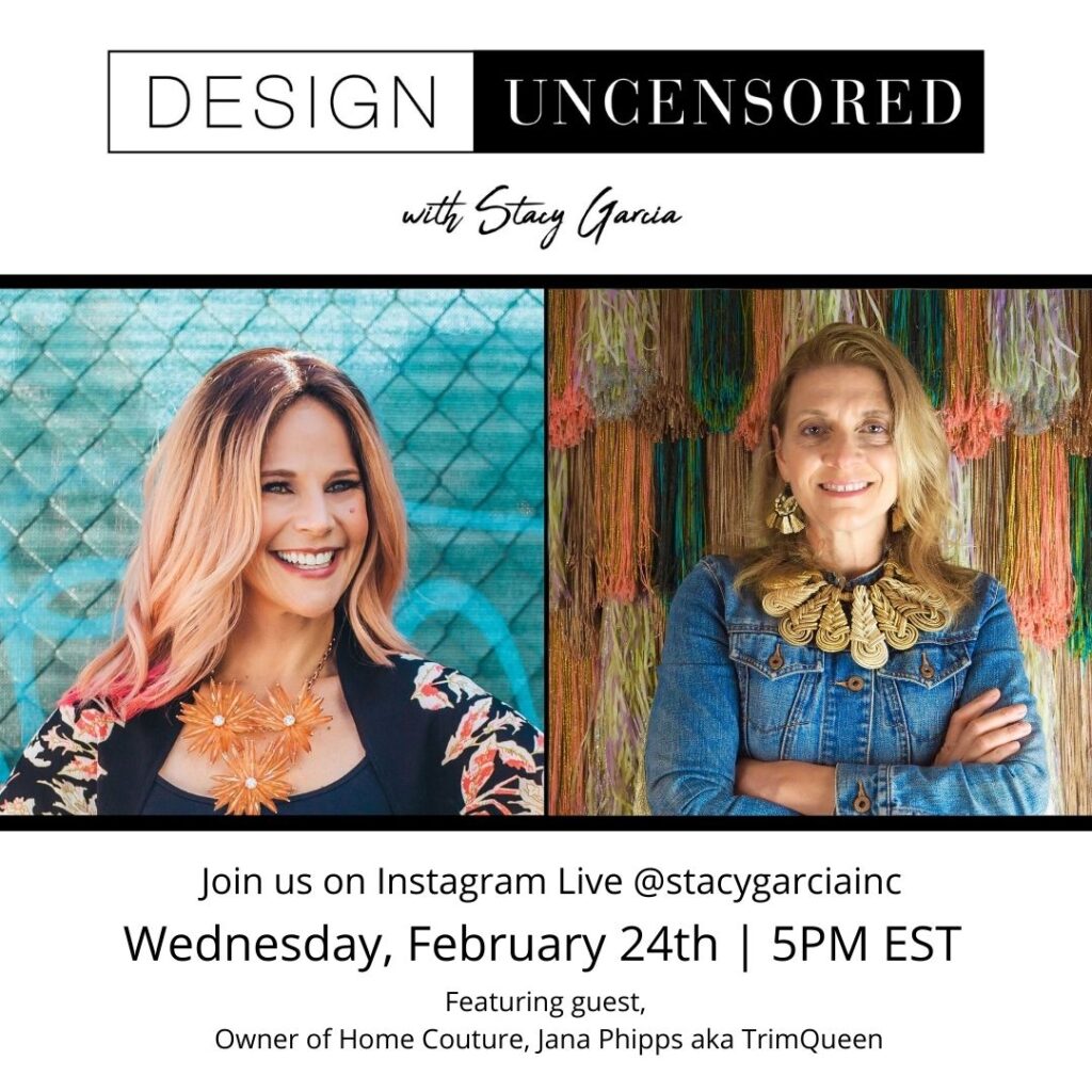 Design uncensored with Stacy Garcia